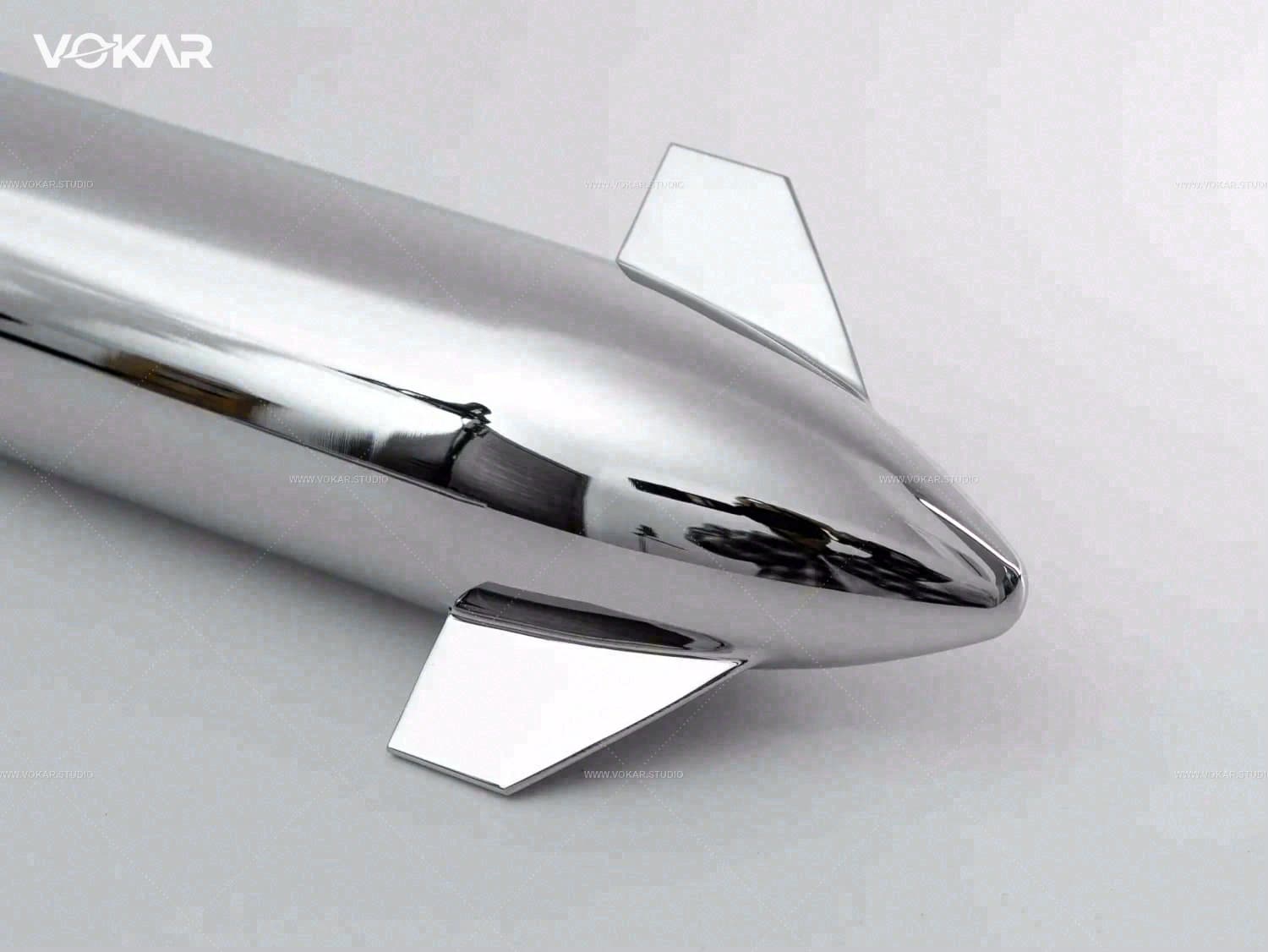 Vokar 304 stainless steel Starship model