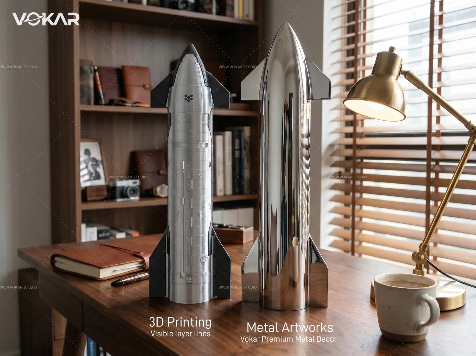 Vokar 304 stainless steel Starship model