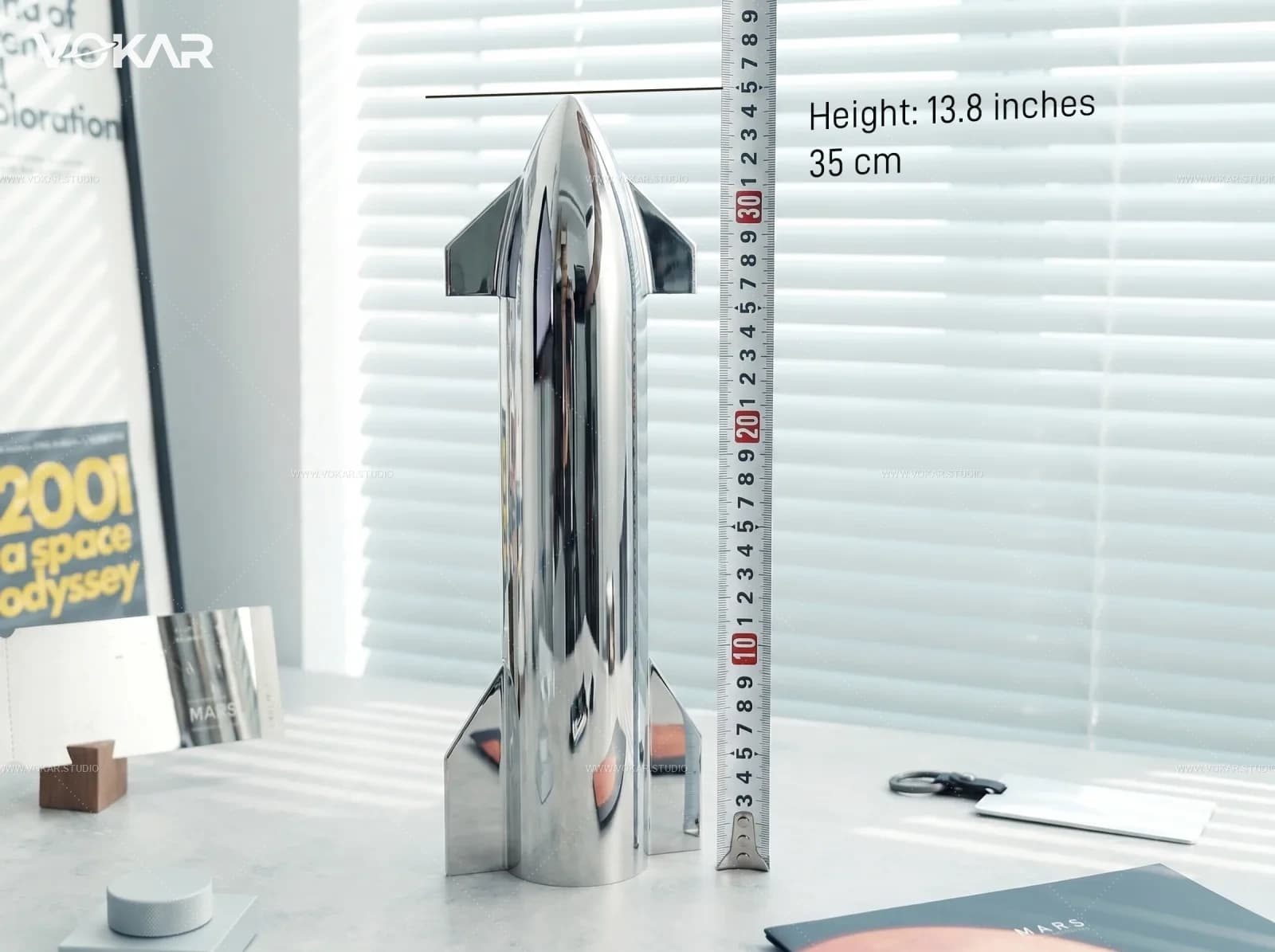 Vokar 304 stainless steel Starship model
