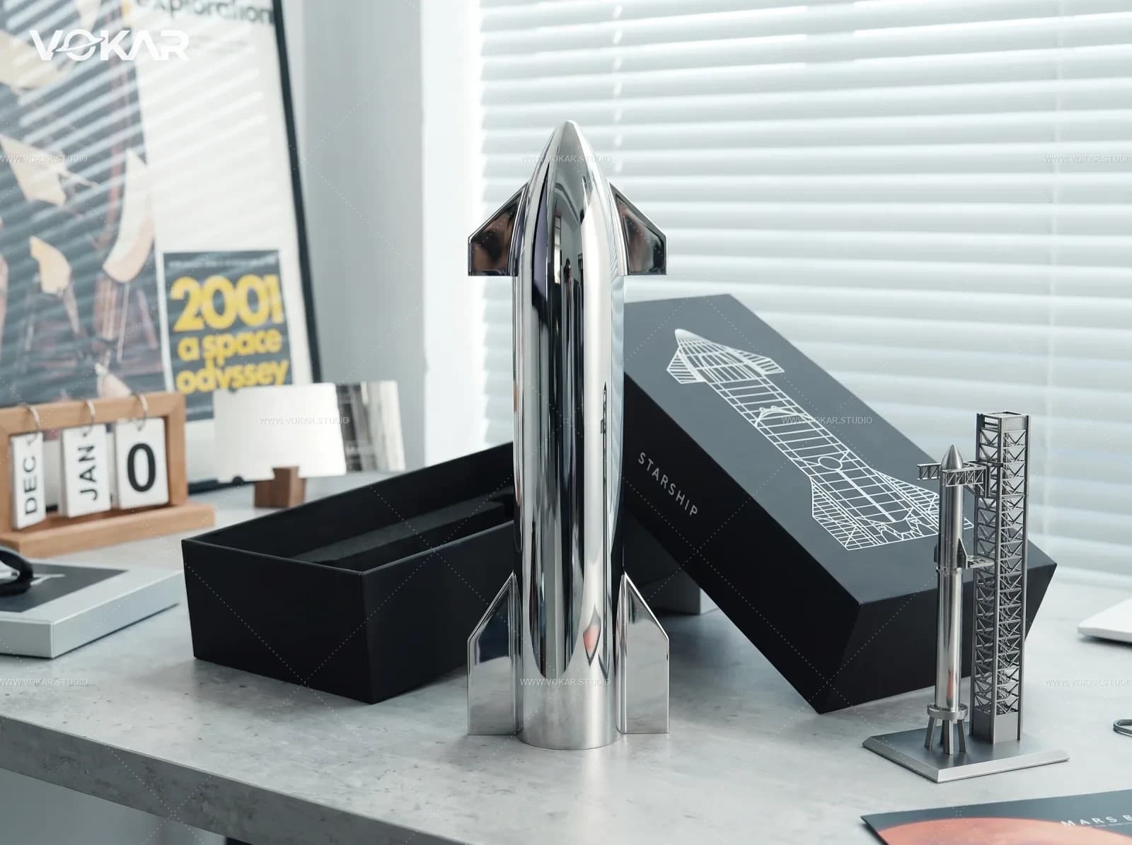 Vokar 304 stainless steel Starship model